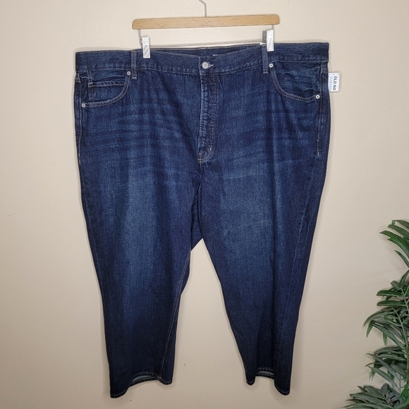 NWT Old Navy | Slouchy Straight Leg High-Rise Crop Jeans Plus Size 26 - Picture 1 of 5